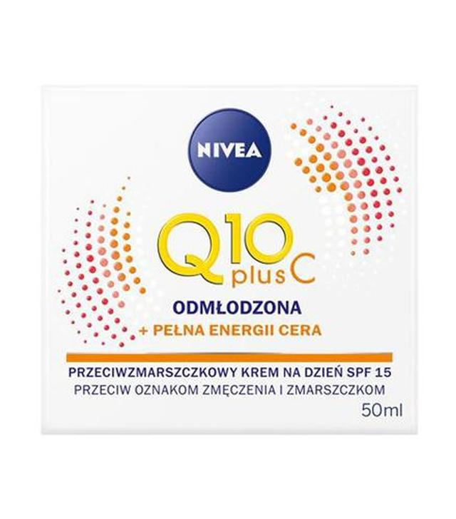 NIVEA Q10 PlusC Przeciwzmarszczkowy krem na dzień SPF15 - 50 ml