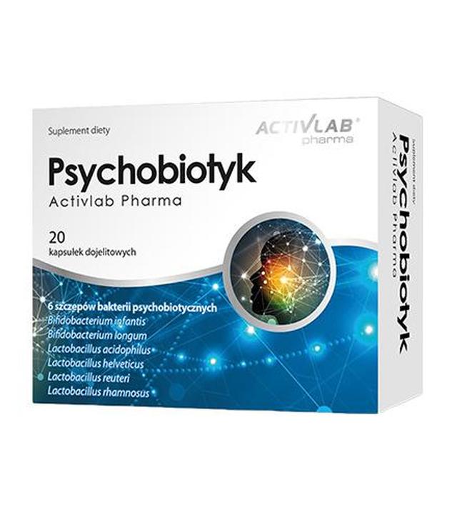 Activlab Pharma Psychobiotyk, 20 kapsułek
