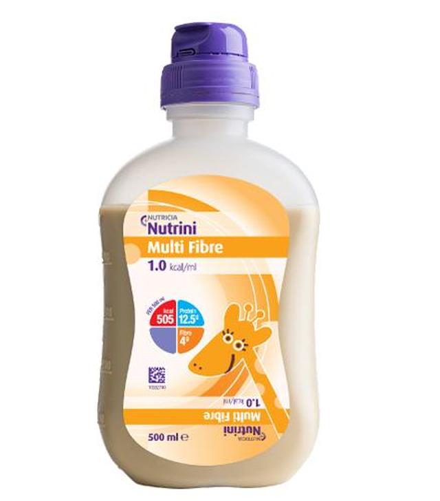 NUTRINI MULTI FIBRE 1.0 kcal/ml (butelka) - 500 ml - cena, stosowanie, opinie