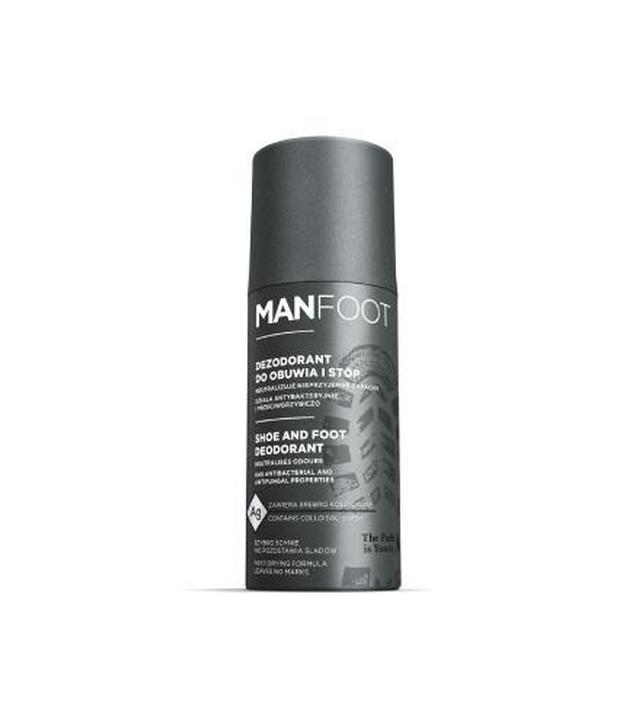 ManFoot Dezodorant do obuwia i stóp, 150 ml - ważny do 2025-09-30