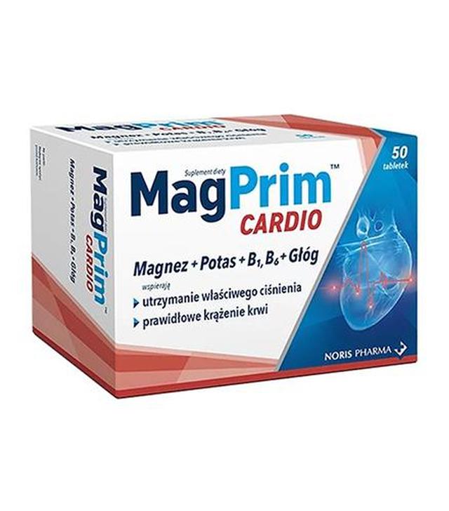 MagPrim Cardio - 50 tabl. - cena, opinie, właściwości