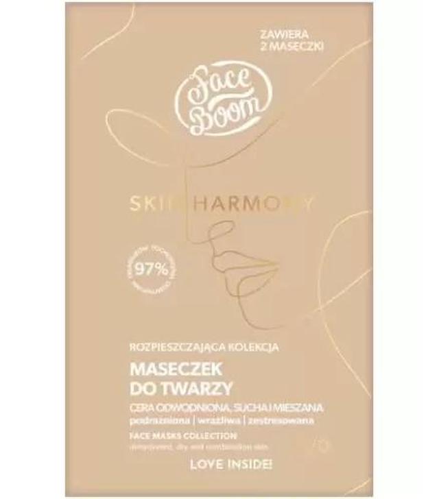 FaceBoom Skin Harmony maseczka rozpieszczająca do twarzy 2x5 g - ważny do 2025-09-30