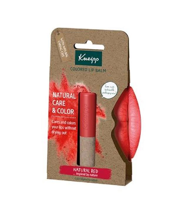 Kneipp Koloryzujący balsam do ust Natural Red, 3,5 g