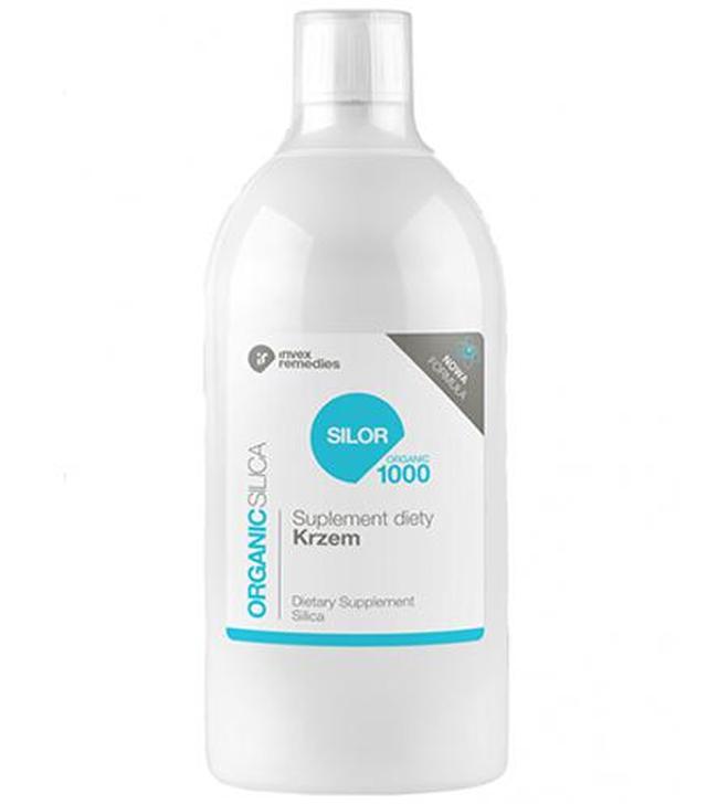 Invex Remedies Organic Silica Silor Krzem - 1000 ml - cena, opinie, stosowanie