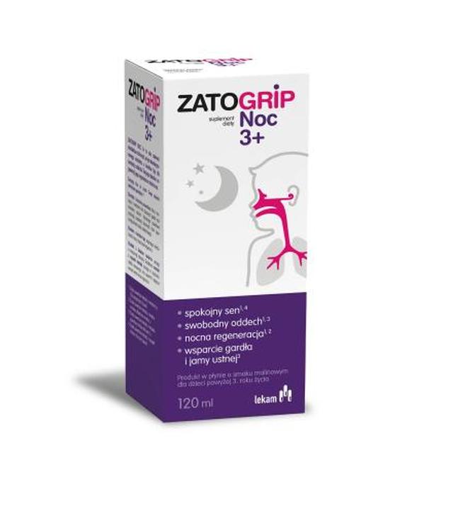 Zatogrip Noc 3+, płyn, 120 ml