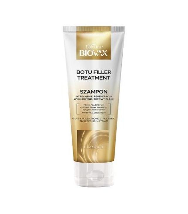 L'Biotica Biovax Glamour Botu Filler Treatment Szampon wypełniająco-wygładzający, 200 ml