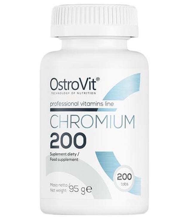 OstroVit Chromium 200 mg, 200 tabletek