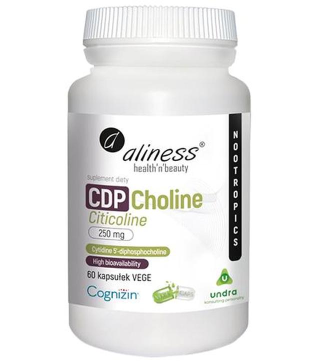 Aliness CDP Choline (Citicoline) 250 mg, 60 kapsułek vege
