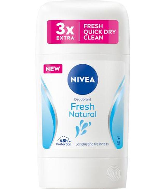 NIVEA Antyperspirant w sztyfcie Fresh Natural, 50 ml