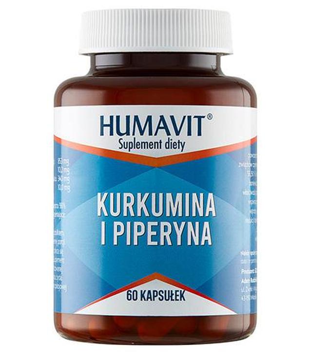 HUMAVIT Kurkumina i piperyna - 60 kaps. - cena, dawkowanie, opinie