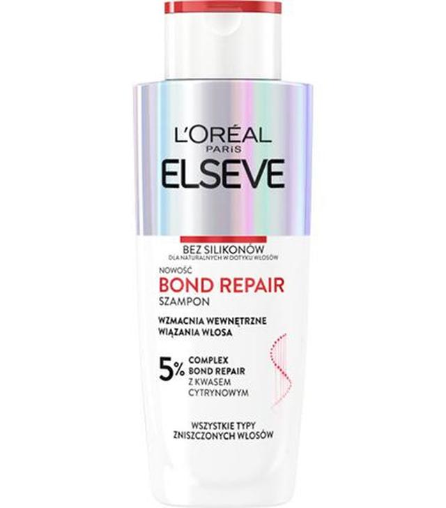 L'Oreal Elseve Bond Repair Szampon wzmacniający wewnętrzne wiązania włosa, 200 ml