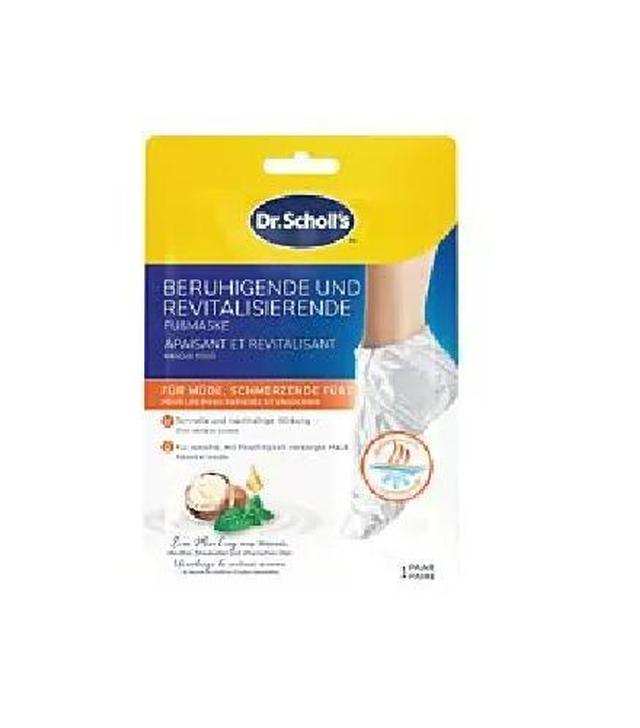 Dr. Scholl's Maska do stóp kojąco-rewitalizująca, 1 para