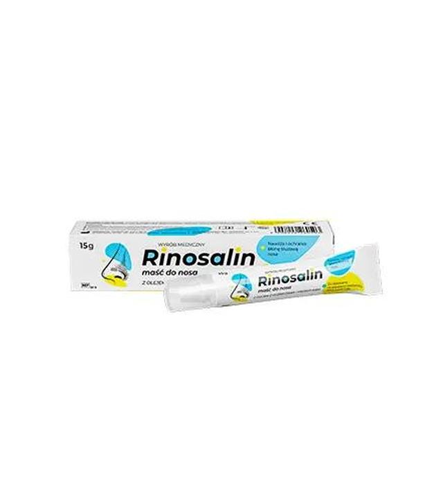 Rinosalin Maść do nosa, 15 g