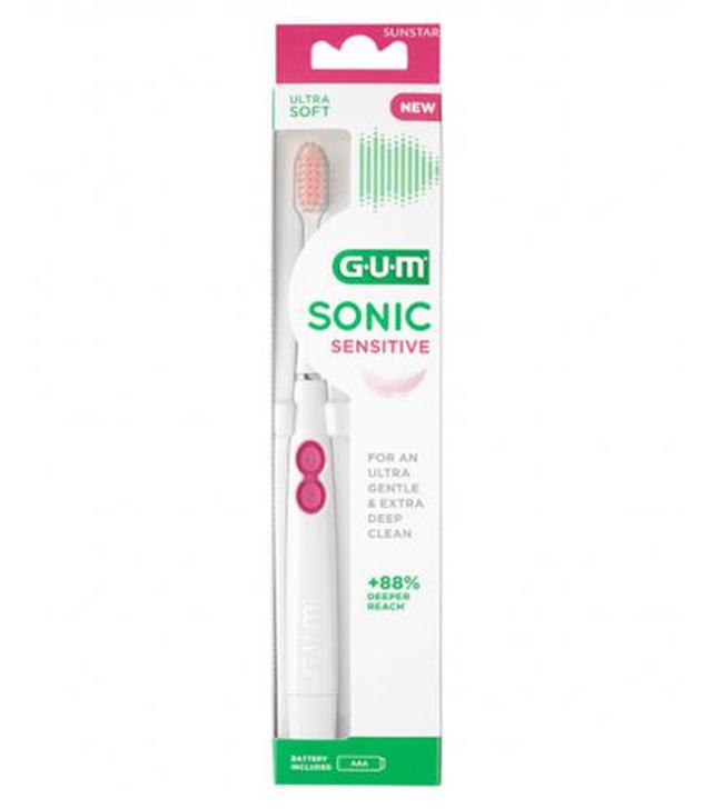 Gum Sonic Sensitive Soniczna Szczoteczka do zębów, 1 sztuka