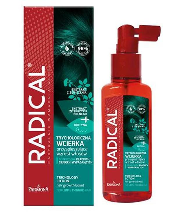 Farmona Radical Trychologiczna Wcierka przyspieszająca wzrost włosów, 100 ml cena, opinie, właściwości