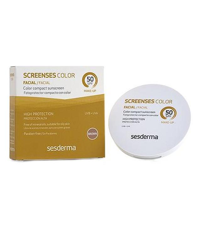 Sesderma Screenses Color Krem koloryzujący SPF50, 10 g - ważny do 2025-06-30