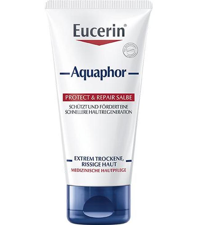 Eucerin Aquaphor Maść regenerująca do skóry suchej popękanej i podrażnionej dla dorosłych i niemowląt, 45 ml, cena, opinie, wskazania
