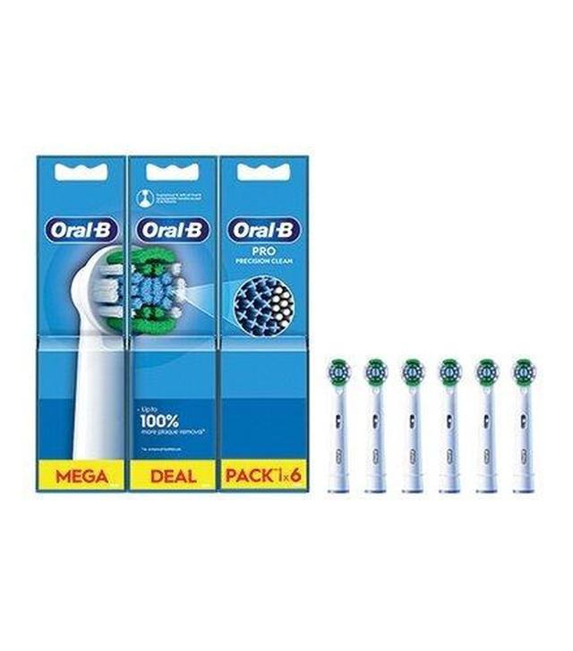 Oral-B Pro Precision Clean Końcówki do szczoteczek elektrycznych, 6 sztuk