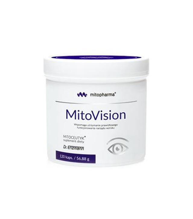Mitopharma MitoVision - 120 kaps. - cena, opinie, dawkowanie