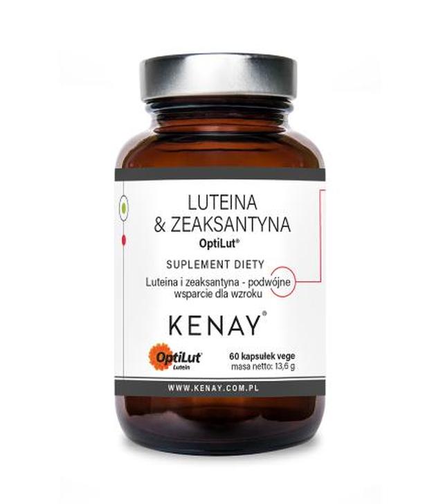 Kenay, Luteina i Zeaksantyna OptiLut, kapsułki, 60 sztuk