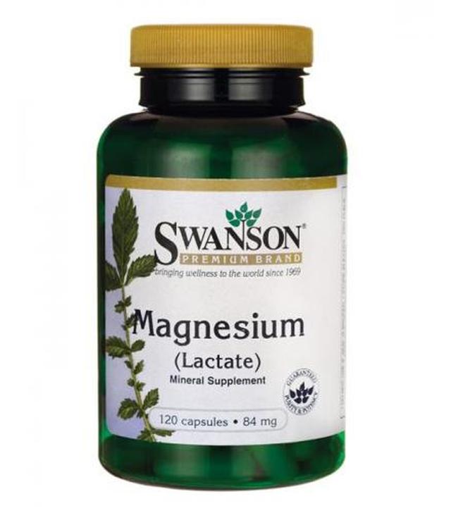 SWANSON Mleczan magnezu 84 mg - 120 kaps.