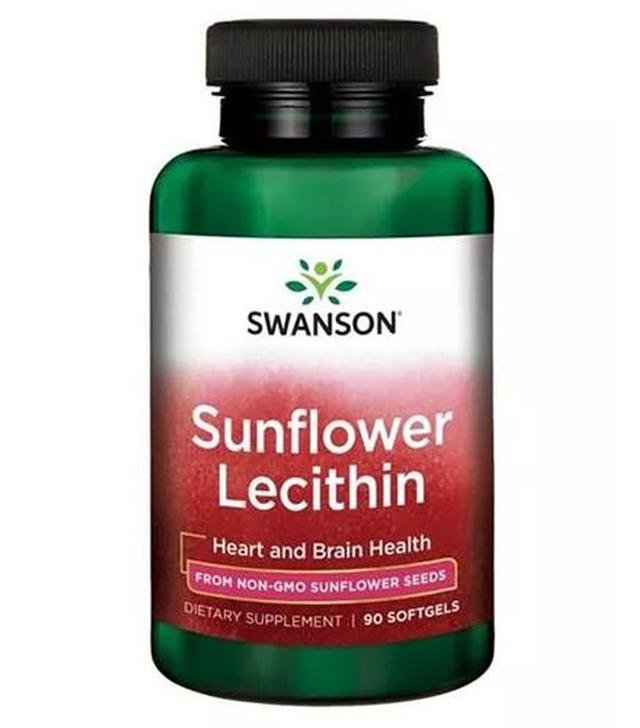 SWANSON Lecytyna słonecznikowa 1200 mg - 90 kaps.