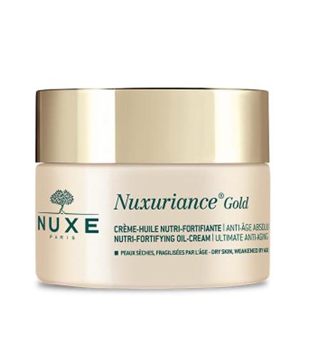 Nuxe Nuxuriance® Gold Olejkowy krem do twarzy, 50 ml, cena, opinie, właściwości