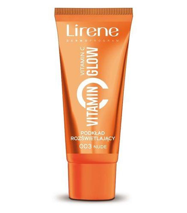 Lirene Vitamin C Glow podkład rozświetlający 003 Nude 30 ml