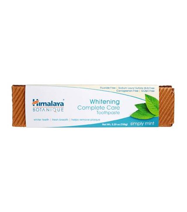 Himalaya Wybielająca pasta do zębów Botanique Whitening Complete care simply mint, 150 g
