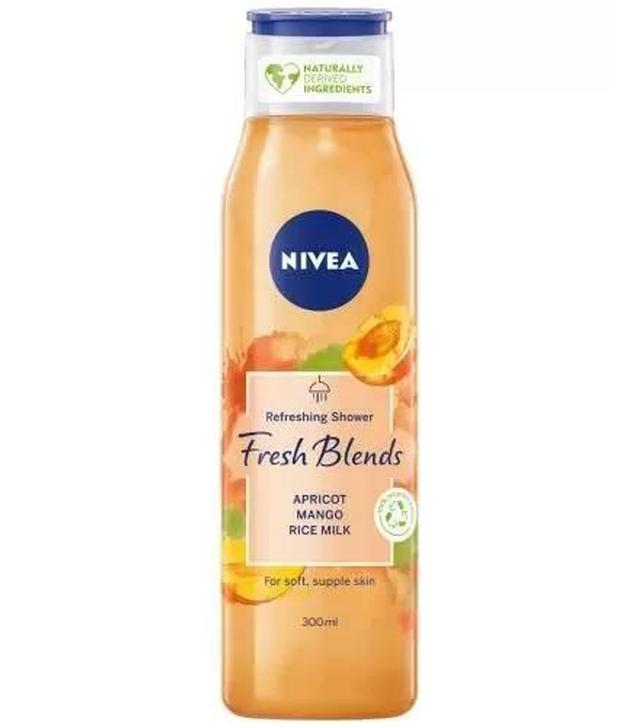 Nivea Fresh Blends żel pod prysznic morela i mango z mlekiem kokosowym, 300 ml