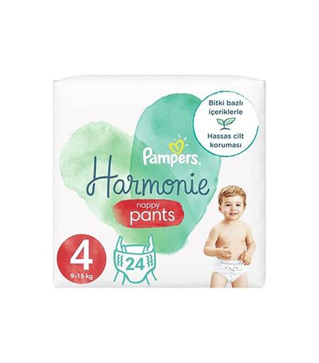Pampers Happy Pants Harmonie Pieluchomajtki rozmiar 4 9-15 kg, 24 szt. cena, opinie, wskazania