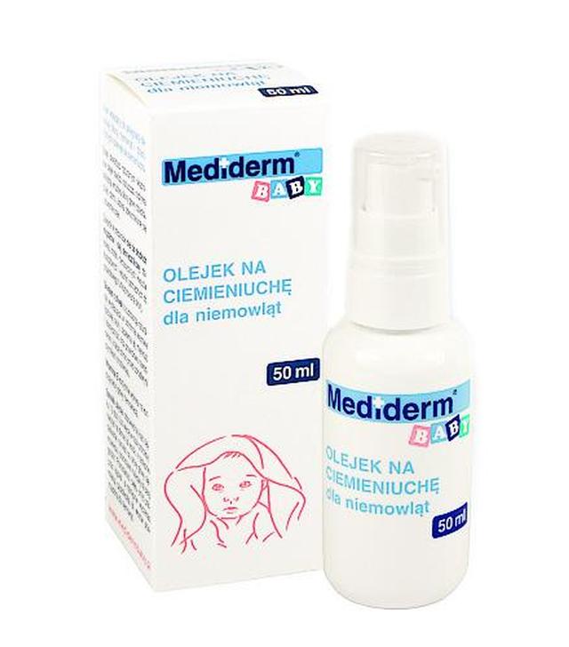MEDIDERM BABY Olejek na ciemieniuchę - 50 ml - ważny do 2025-09-30