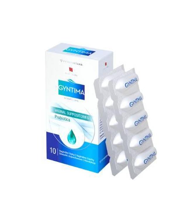 Fytofontana Gyntima Probiotica, globulki dopochwowe, 10 sztuk