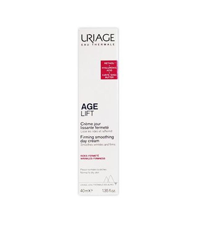 Uriage Age Lift Wygładzający Krem ujędrniający na dzień, 40 ml - ważny do 2025-08-30
