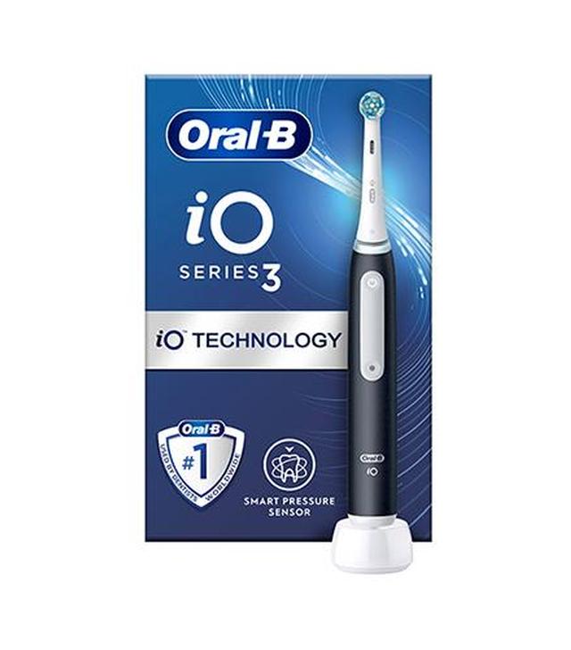 Oral-B iO 3 Black Szczoteczka elektryczna, 1 sztuka