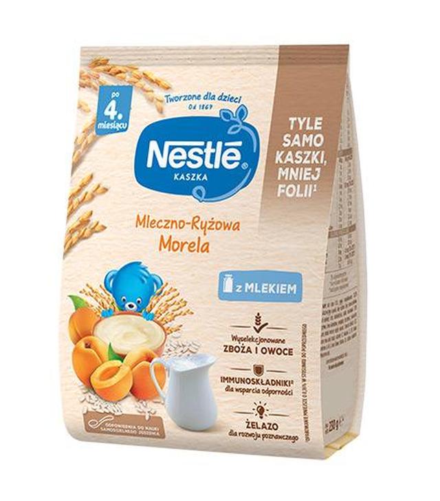 Nestle Kaszka mleczno-ryżowa morela po 4. miesiącu - 230 g - cena, opinie, wskazania