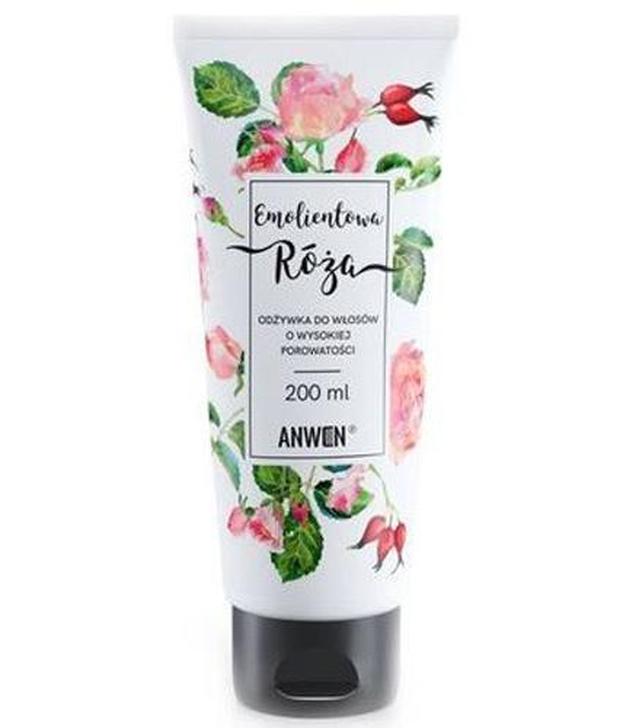Anwen Emolientowa Róża Odżywka do włosów o wysokiej porowatości - 200 ml - cena, opinie, właściwości