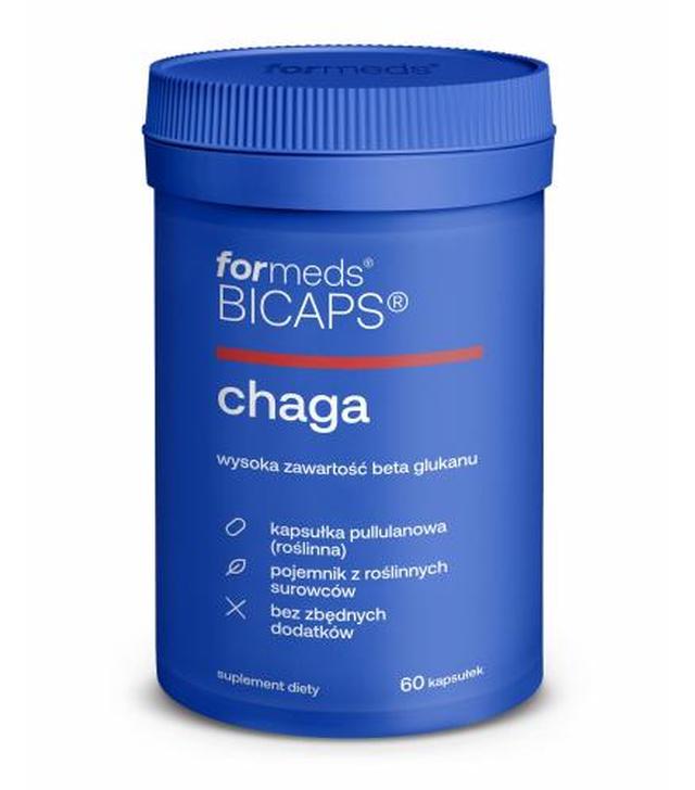 Formeds BICAPS chaga, 60 kapsułek