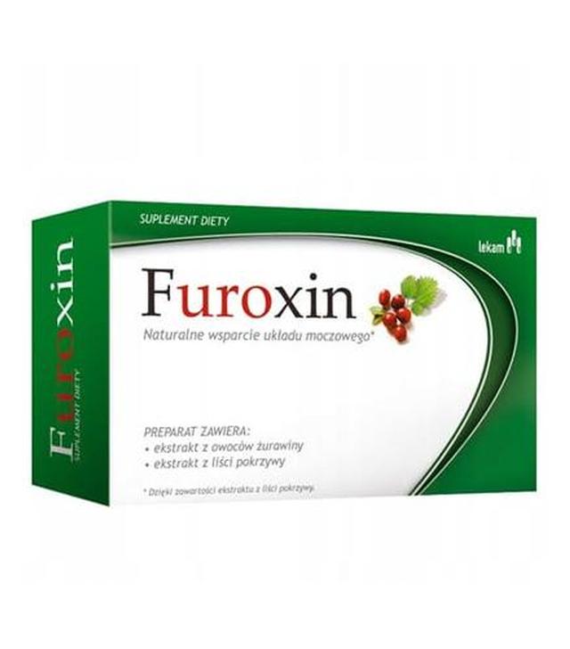 FUROXIN, naturalne wsparcie układu moczowego, 60 tabl.