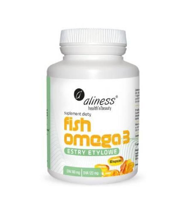 Aliness Fish Omega 3 Estry 180/120 mg, kapsułki, 60 sztuk