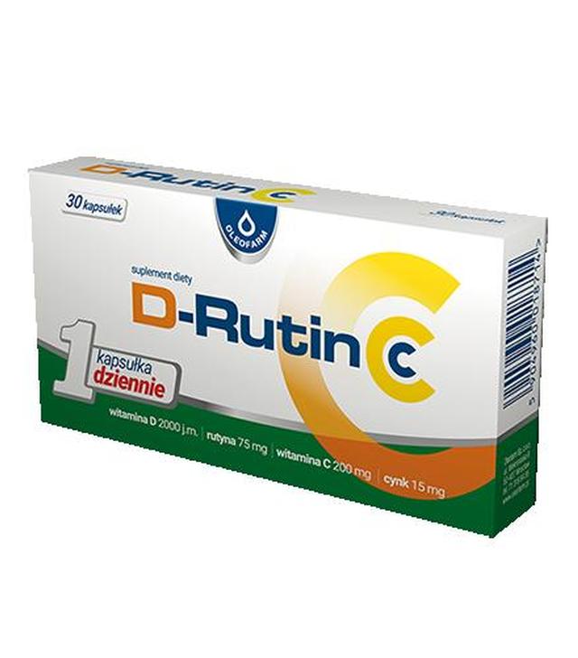 OLEOFARM D-Rutin CC, 30 kapsułek