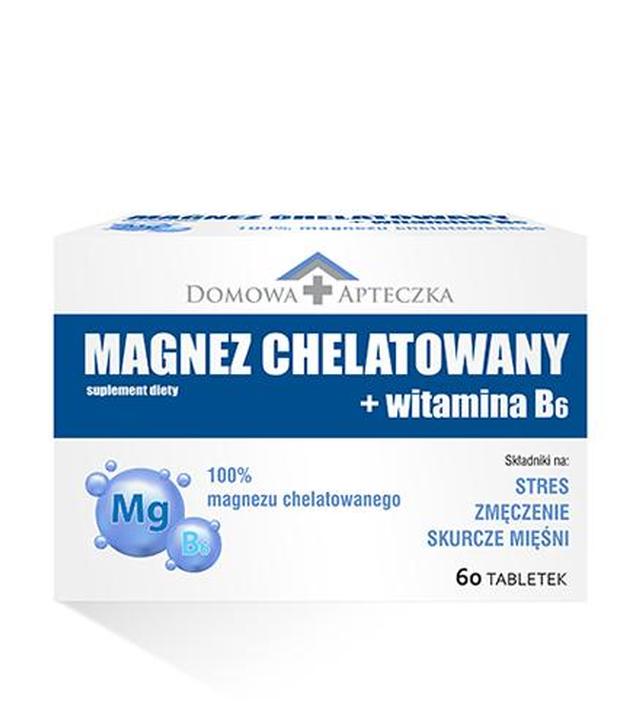 Domowa Apteczka, Magnez Chelatowany + Witamina B6, tabletki, 60 sztuk