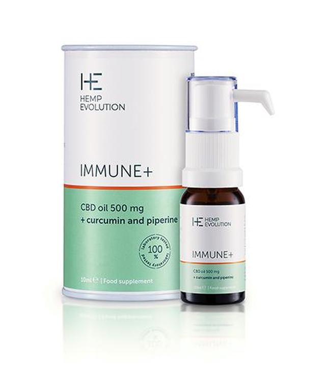 HEMP EVOLUTION Olejek Immune +, 10 ml - ważny do 2025-05-31
