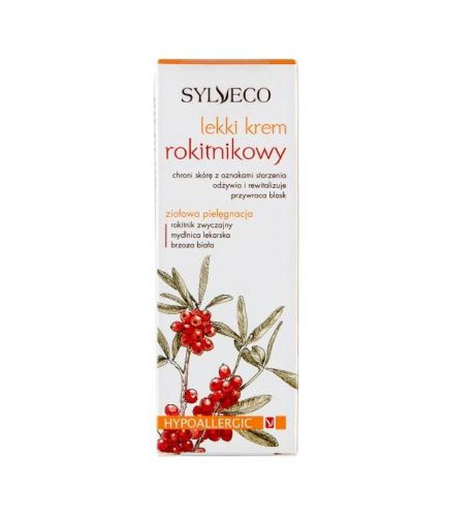 SYLVECO Krem rokitnikowy hypoalergiczny lekki - 50 ml - ważny do 2025-09-30