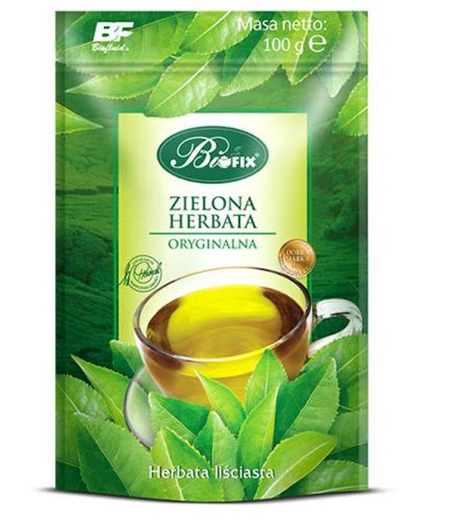 Bi Fix Oryginalna Zielona Herbata Liściasta  - 100 g - cena, opinie, właściwości