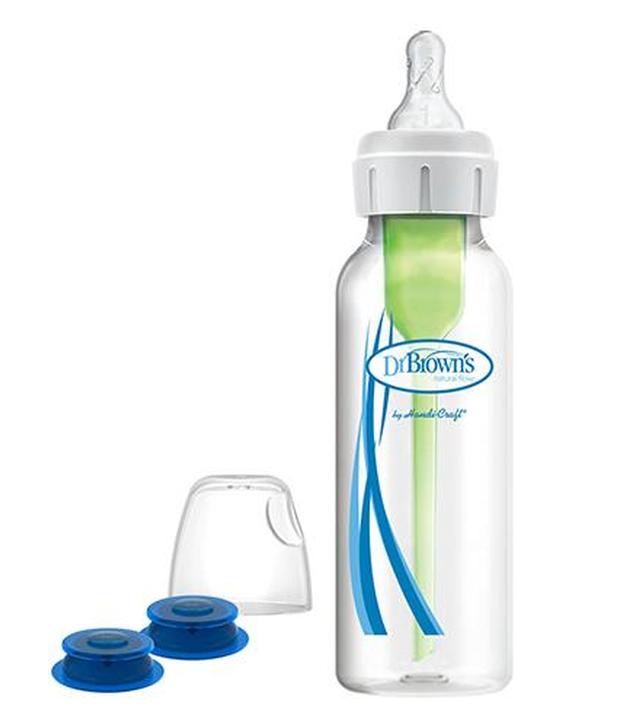 Dr Brown's Butelka standard ze specjalnym systemem do karmienia niemowląt z rozszczepem wargi lub podniebienia, 250 ml