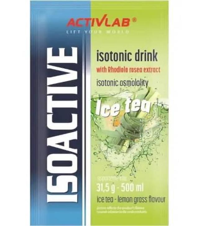 ActivLab, Isoactive, herbata z trawą cytrynową 31,5 g