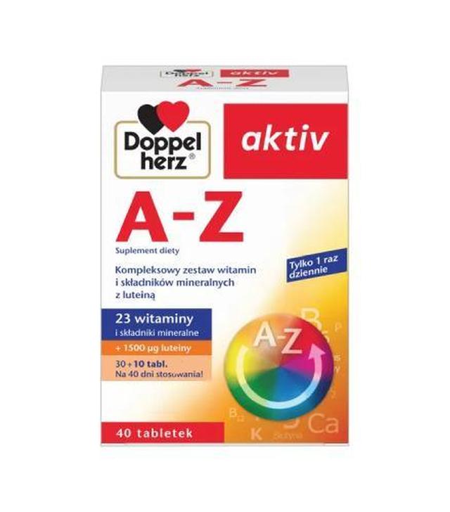 DOPPELHERZ AKTIV A-Z, 40 tabletek