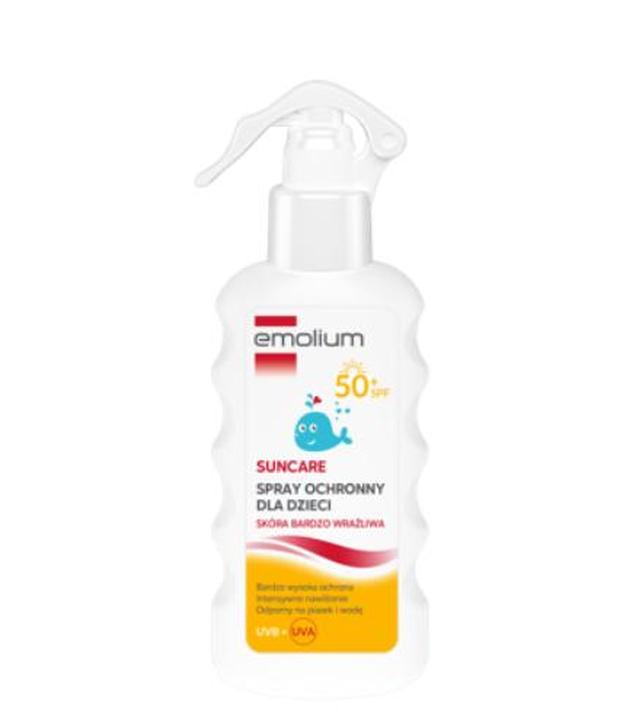 Emolium Suncare Spray ochronny dla dzieci SPF 50+, 175 ml