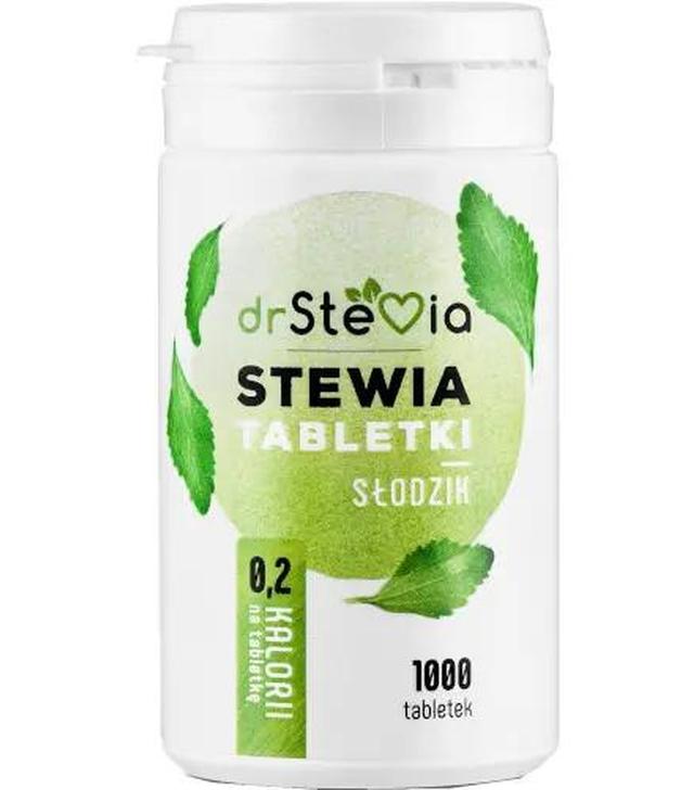 drStevia słodzik na bazie stewii 1000 tabletek